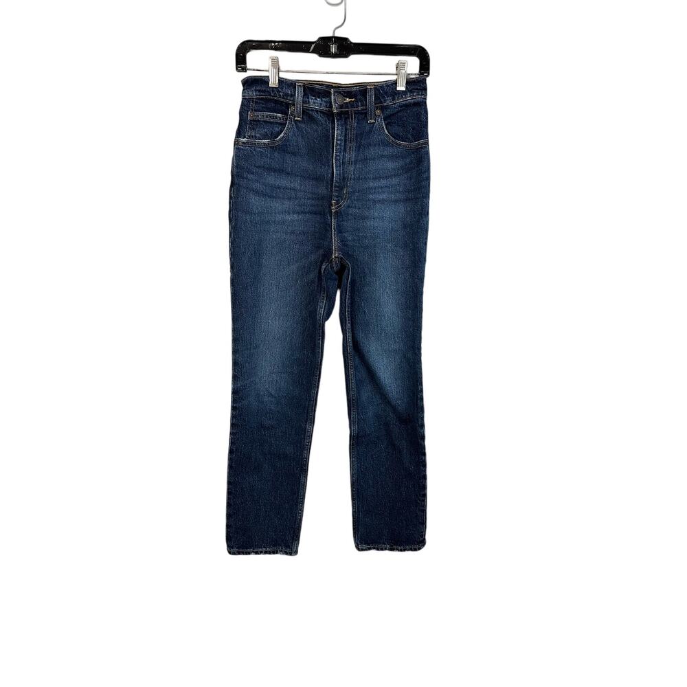 Straight Leg Dark Blue Women’s Jeans